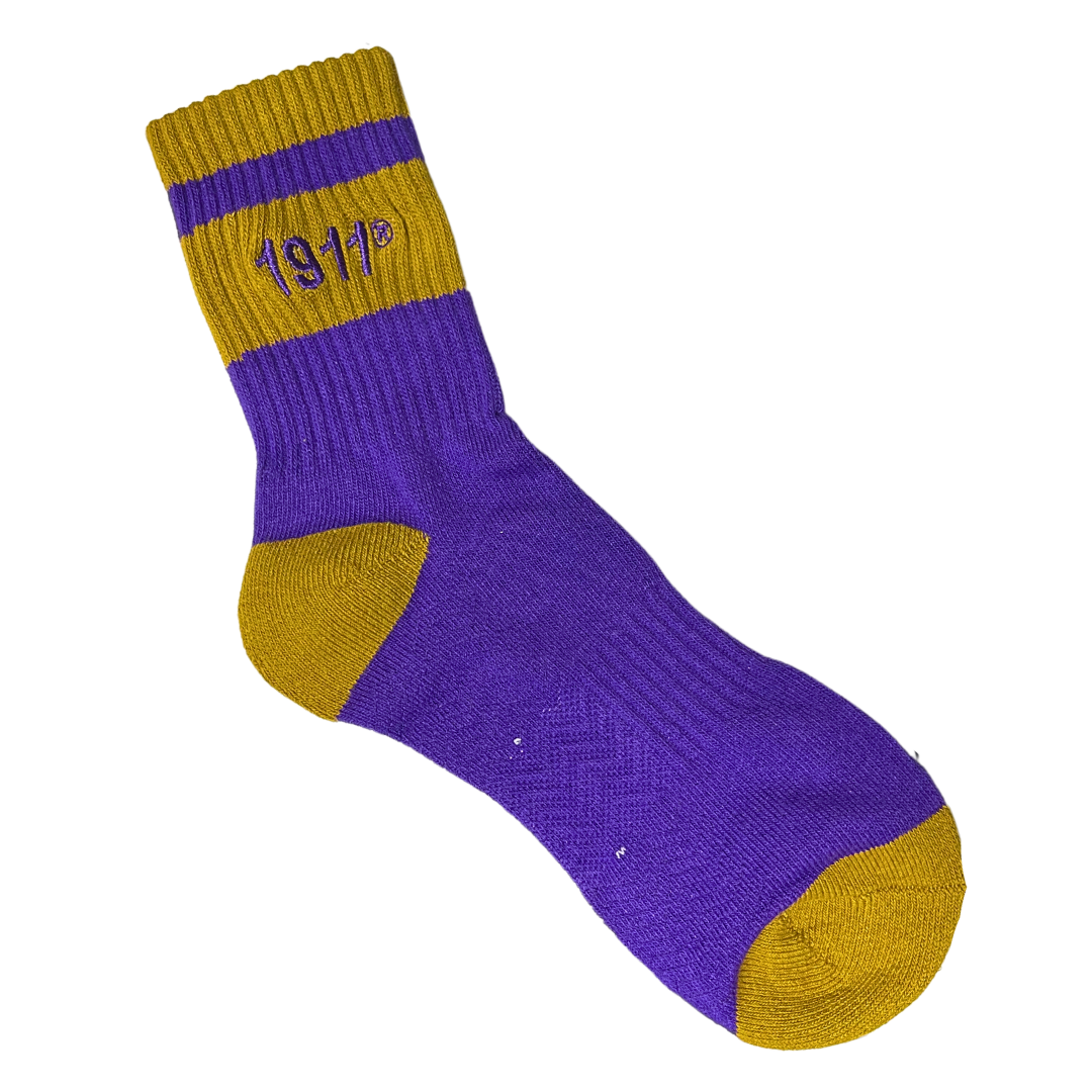 Omega Psi Phi Quarter Socks