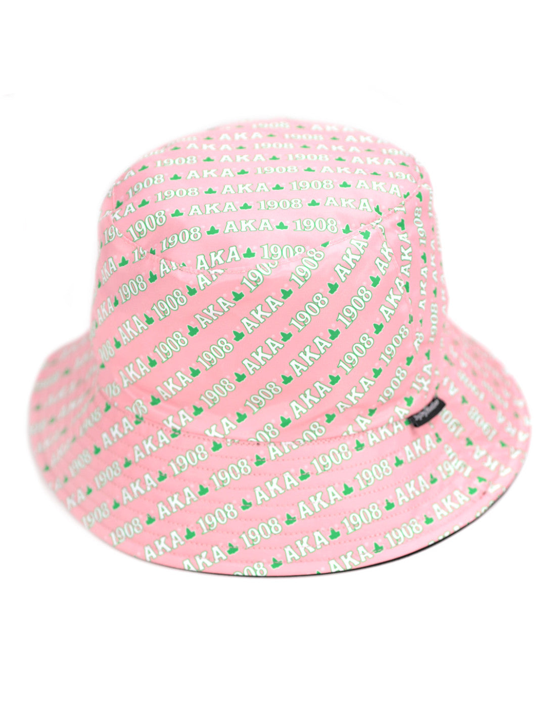 Alpha Kappa Alpha Pink & Black Reversible Bucket Hat