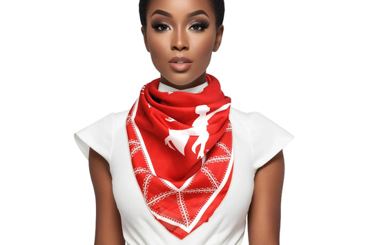 Delta Sigma Theta Lady Fortitude Scarf