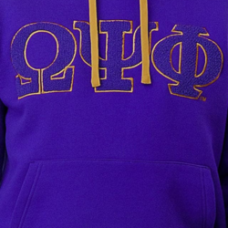 Omega Psi Phi Chenille Hoodie