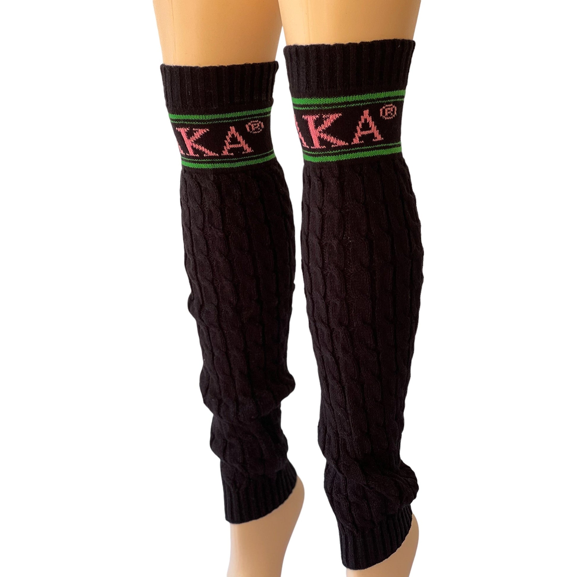 Alpha Kappa Alpha Leg Warmers