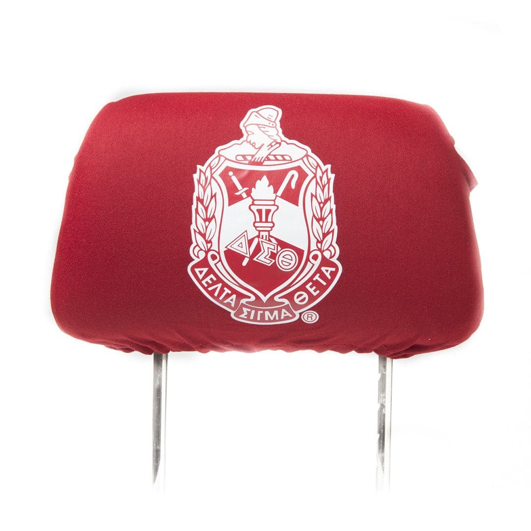 Delta Sigma Theta Car Seat Headrest Cover