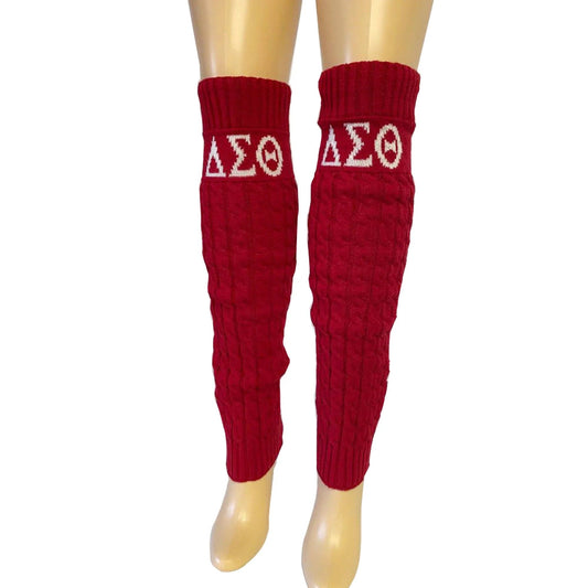 Delta Sigma Theta Leg Warmers